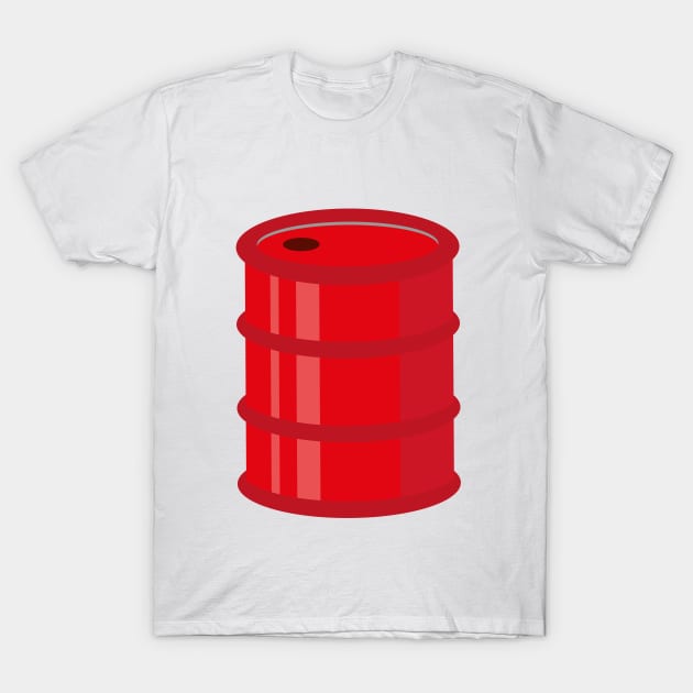 BRB Barrel Logo (Simple) T-Shirt by Big Red Barrel